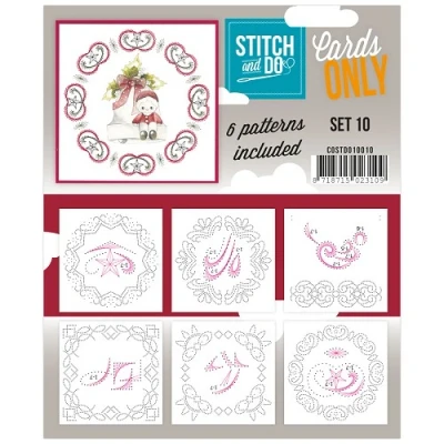 Afbeelding van Stitch &amp; Do Cards only Set 10