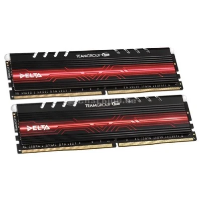 Image de Team Delta DDR4 kit 32 Go: 2 x 16 Go DIMM 288 broches 3000 MHz / PC4 24000 CL16 1.35 V mémoire sans tampon non ECC