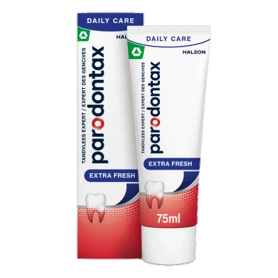 Afbeelding van 3x Parodontax Tandpasta bij Bloedend Tandvlees Extra Fresh 75 ml