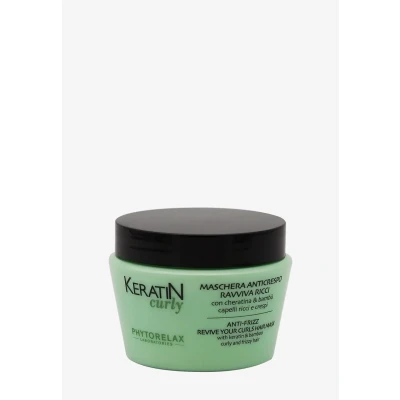 Afbeelding van Phytorelax Keratin Curly Antifrizz Revive YOUR Curls HAIR MASK Haarmasker, Maat: 250 ml,