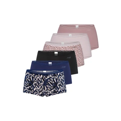 Afbeelding van sloggi Dames shorts slip 6 pack GO Crush