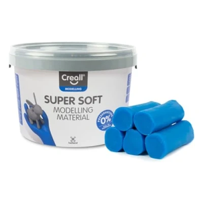 Afbeelding van Creall Supersoft klei Blauw, 1750gr.