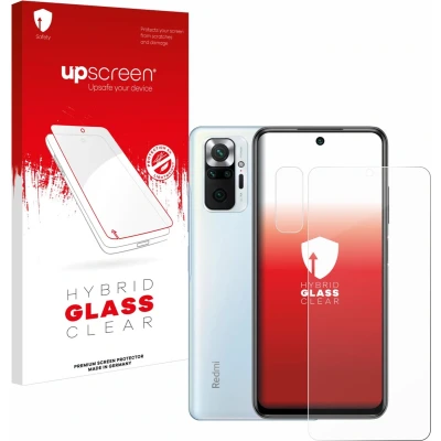Afbeelding van upscreen Screenprotector voor Xiaomi Redmi Note 10 Pro (Voor+Camera) Folie Beschermfolie Beschermglas transparant