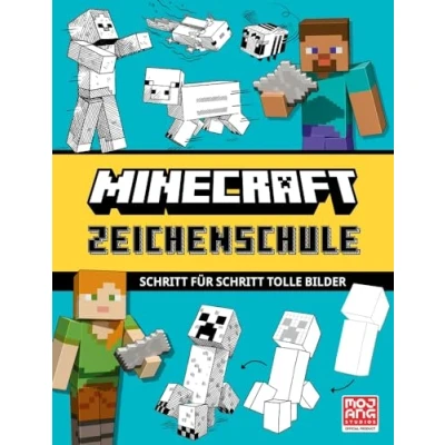 Afbeelding van Minecraft Zeichenschule. Schritt für tolle Bilder: Das offizielle Kreativbuch Fans (Minecraft