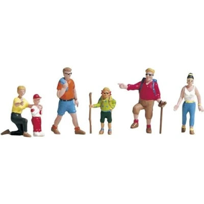 Afbeelding van NOCH 36870 N Wandelaars figuren Geverfd, Staand