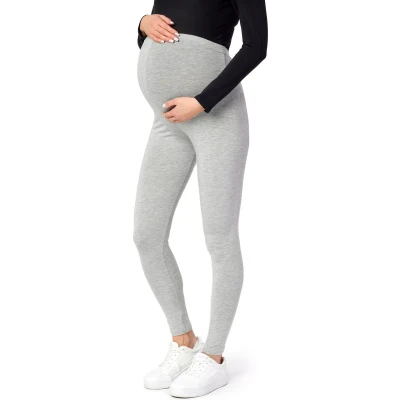 Afbeelding van BE Mammy Leggings 02 Dames Zwangerschapsleggings Lang Viscose Elasthan Gemêleerd 3XL