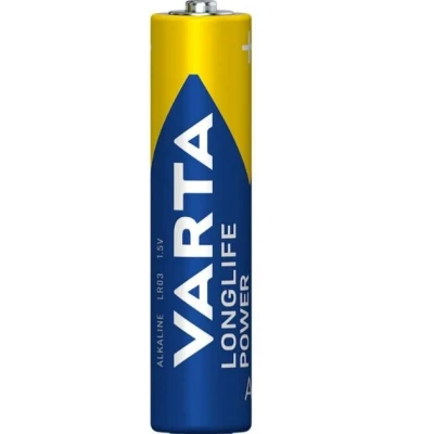 Afbeelding van Varta batterij Longlife Power AAA, blister van 8 stuks batterijen