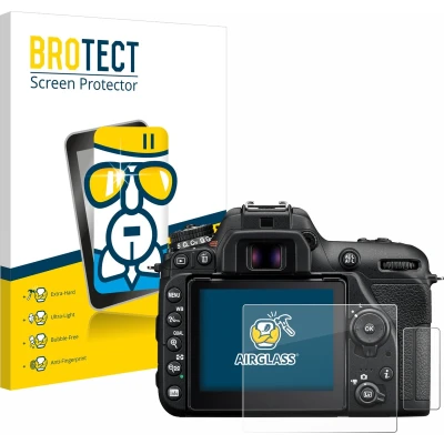Afbeelding van BROTECT Screenprotector voor Nikon D7500 Folie Beschermfolie Beschermglas transparant