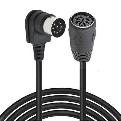 Afbeelding van 8 pins DIN verlengkabel, MIDI mannelijk naar vrouwelijk, plug speaker audiokabel voor Bang Olufsen PowerLink MK2 (5 meter)