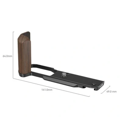 Afbeelding van SmallRig 4802 Wooden L Shape Grip for Nikon Z fc, zwart