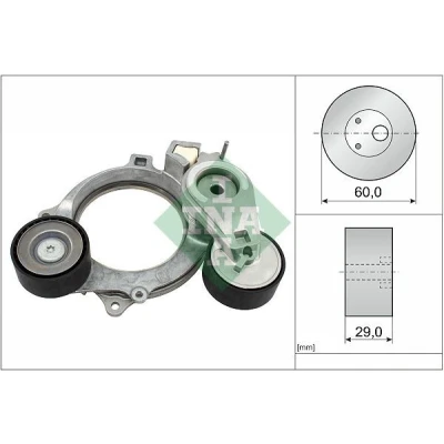 Afbeelding van Riemspanner, Poly V riem INA 534 0935 10