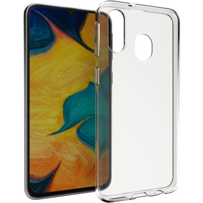Afbeelding van Accezz Hoesje Geschikt voor Samsung Galaxy A40 Siliconen Clear Backcover Transparant