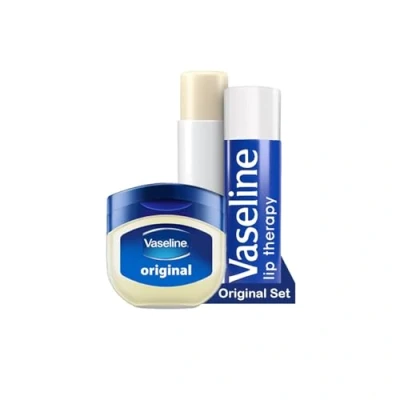 Afbeelding van Vaseline Lip Therapy Original Voedende lippenbalsem en lippenbalsemstick voor optimale hydratatie (Original Set)