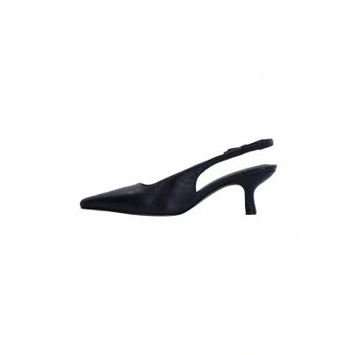 Afbeelding van sacha Slingback Klassieke pumps, Dames, Maat: 39, Black Schoenen
