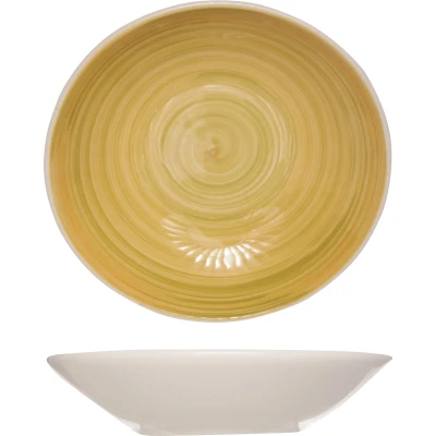 Afbeelding van Cosy &amp; Trendy Diep Bord Turbolino Geel ø 21 cm