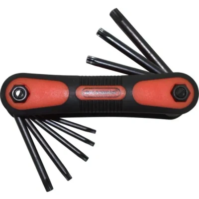 Afbeelding van Skandia inbussleutelset torx inklap model T9 T40