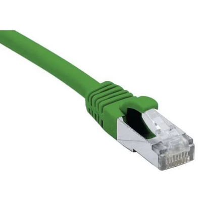 Image de Cordon RJ45 catégorie 6A F/UTP LSOH snagless vert 1,5 m