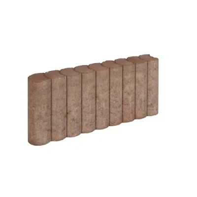 Afbeelding van 5 stuks! Rondo palissadeb bruin 8x25x50 cm Gardenlux