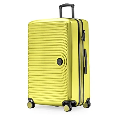 Image de HAUPTSTADTKOFFER Mitte Grande valise rigide, TSA, 4 roulettes, bagage en soute avec extension de volume 8 cm, 77 130 litres, fougère