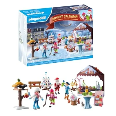 Afbeelding van PLAYMOBIL® Adventskalender: Een uitstapje naar de kerstmarkt P 71472