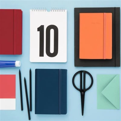 Image de Agenda 2022 Président Prestige AC Silk Marine 21X27 287376Q