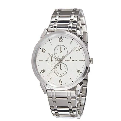 Afbeelding van Pierre Cardin Pigalle Boulevard CPI.2027 Horloge Staal Zilverkleurig Ø 44 mm