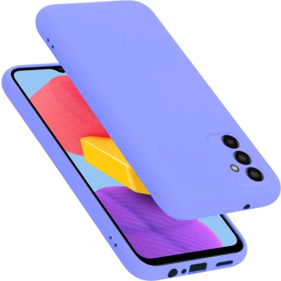 Afbeelding van Cadorabo Hoesje geschikt voor Samsung Galaxy M13 4G in LIQUID LICHT PAARS Beschermhoes gemaakt van flexibel TPU silicone Case Cover