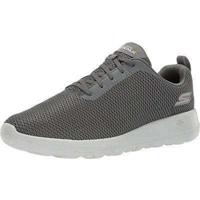 Afbeelding van Skechers Go Walk Max 54601 Sneakers voor heren, Houtskool Textiel Trim