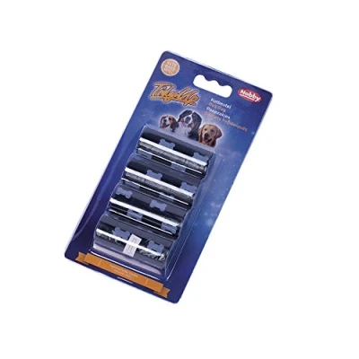 Afbeelding van Nobby tidyup poepzakjes met print zwart 8 rollen X 15 st