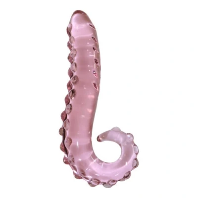 Afbeelding van Roze Glazen Dildo Icicles No 24