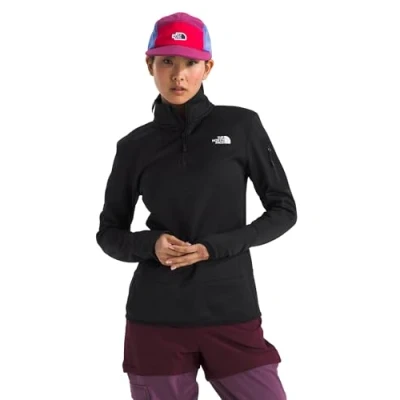 Afbeelding van The North Face Mistyescape 1/4 ZIP Sweater, Dames, Maat: 32, Black