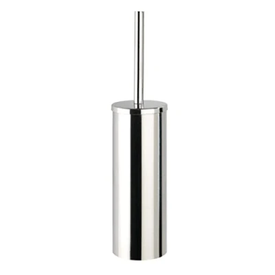Afbeelding van WENKO Turbo Loc® Toiletborstelhouder met deksel Orea RVS glanzend Bevestigen zonder boren