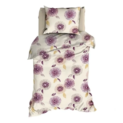 Afbeelding van Romanette Boretti Dekbedovertrek Eenpersoons 140x200/220 cm Lila