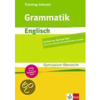 Afbeelding van Training intensiv Grammatik Englisch 200. Gymnasium Oberstufe