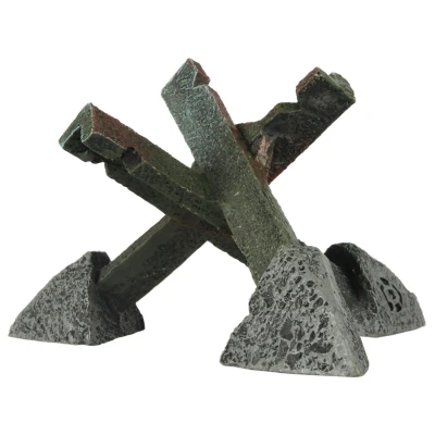 Afbeelding van Aqua Della Aquariumdecoratie Vissen Leger Blokkade 10,3x8,7x6cm 1st