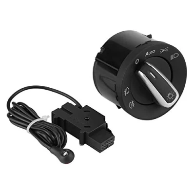 Afbeelding van Auto Koplamp Schakelaar Caddy Mistlamp Controle Sensor Module Voor Jett a MK5 MK6 Konijn Touran B6 3C 5ND941431B Gti Polo