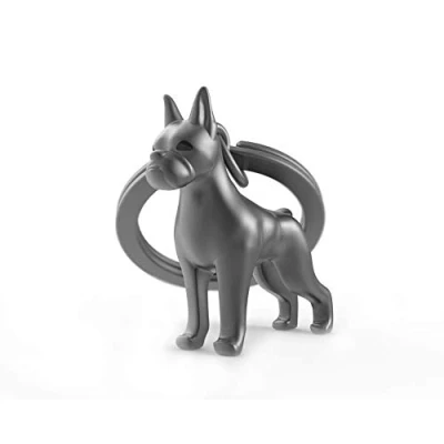 Afbeelding van Metalmorphose Boxer Hond Sleutelhanger 3D Metaal