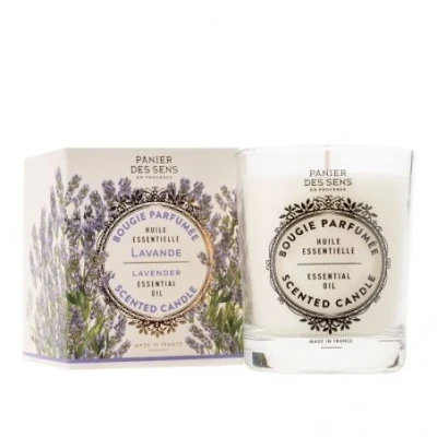Afbeelding van Panier Des Sens Lavender Oil Candle 180GR
