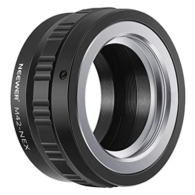 Afbeelding van Neewer M42 lensadapter op Sony NEX E Mount camera voor A7 A7S A7SII A7R A7RII A7II A3000 A6000 A6300 3 3C 5 5C 5N 5R 6 7 VG