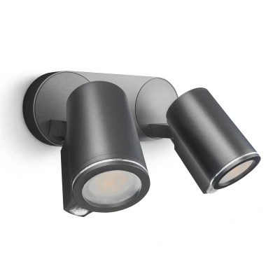 Afbeelding van Tuinspotlight met Sensor Spot Duo zwart