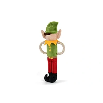 Afbeelding van P.L.A.Y. Hondenspeelgoed Merry Woofmas Santa&#039;s Little Elfer