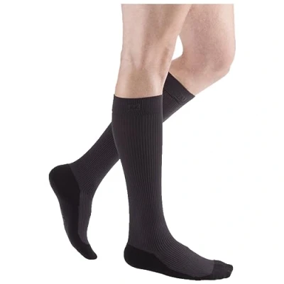 Afbeelding van medi ven Active CCL2 compressiekousen, kort, maat IV, 37 42 cm, antraciet