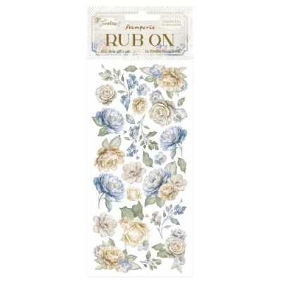 Afbeelding van Stamperia Timeless Rub On 4x8,5 Inch Flowers (DFLRB160)