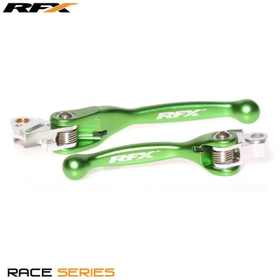 Afbeelding van RFX Race Series Gesmede Flexibele Hendels Groen Kawasaki KX250F KX450F 2013 2017 Yamaha YZ125 YZ250 2008 YZ250F 2007 YZ450F 08
