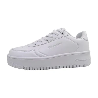 Afbeelding van Champion LOW CUT Rebound Platform Basketball Sneakers laag, Dames, Maat: 39, White Pu