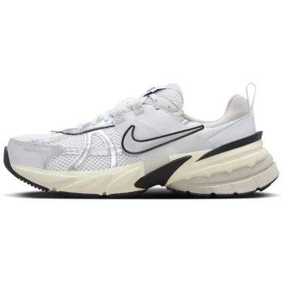 Afbeelding van Nike Sportswear V2K RUN Unisex Sneakers laag, Maat: 44, Summit white/metallic silver/pure platinum/light iron ore/black/alabaster