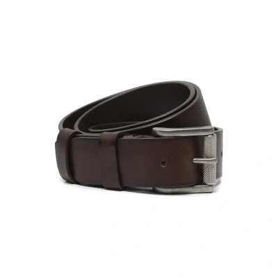 Afbeelding van Leren Riem Aayden Bruin voor Heren Maat 105 cm The Chesterfield Brand
