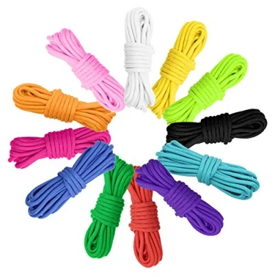 Afbeelding van Paracord 550 Multifunctioneel parachutekoord, 12 kleuren, 3 m, outdoor survivaltouw, voor sleutelhanger, karabijnhaak, halsband, kamperen, klimmen, kleur: pink series