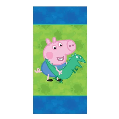 Afbeelding van Peppa Pig strandlaken 70x140 cm Blauw,Groen