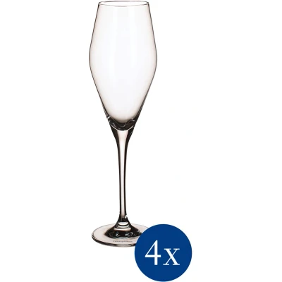 Afbeelding van Villeroy &amp; Boch La Divina Champagneflûte 26 Cl Set Van 4 Transparant